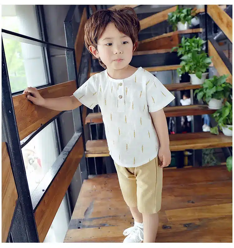 2019 New Kids Clothes Spring Boys Clothing Sets T Shirt + Shorts Toddler Boys Clothing Baby Boy Fluid Systems Clothes Brand 36