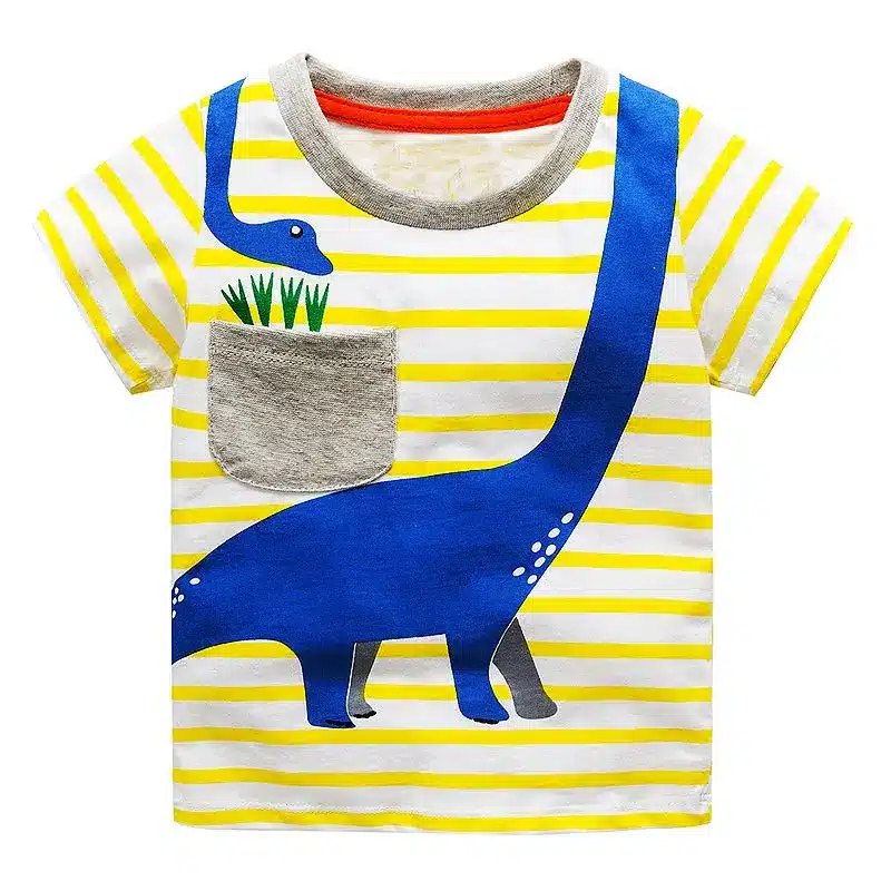 Boys Tops Summer 2018 Brand Children T shirts Boys Clothes Kids Tee Shirt Fille 100% Cotton Character Print Baby Boy Clothing 12