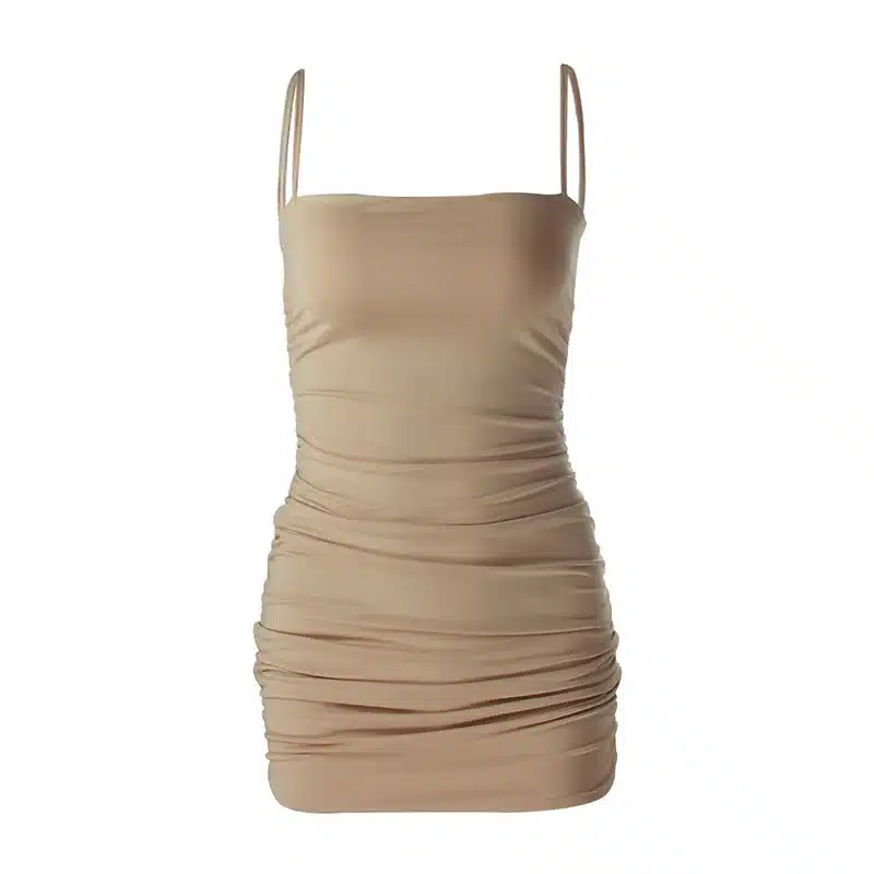 Articat Black Sexy Bodycon Summer Dress 2019 Strapless Spaghetti Strap Bandage Mini Dress Party Casual Basic Beach Dress Short 20