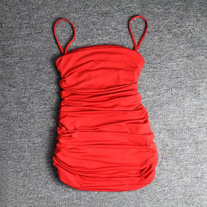 Articat Black Sexy Bodycon Summer Dress 2019 Strapless Spaghetti Strap Bandage Mini Dress Party Casual Basic Beach Dress Short 24