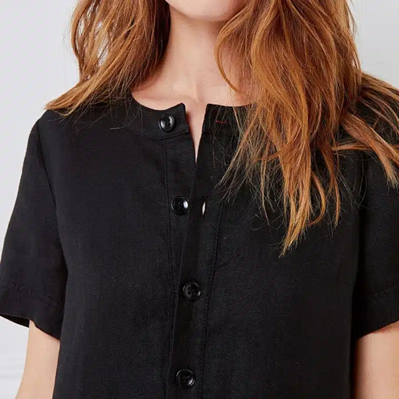 Summer Linen Dress 2019 Celmia Women Tunic Top Short Sleeve Shirt Button Female Vintage Casual Sundress Sarafans Vestidos S-5XL 7