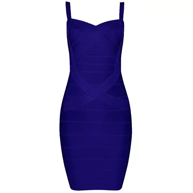 INDRESSME 2019 Bandage Dress Sexy Mini Spaghetti Strap Bodycon Strapless Club Party Summer Lady Dresses Femme Vestidos 36