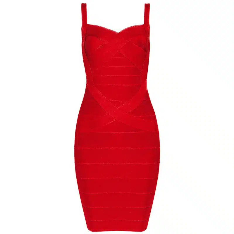 INDRESSME 2019 Bandage Dress Sexy Mini Spaghetti Strap Bodycon Strapless Club Party Summer Lady Dresses Femme Vestidos 42