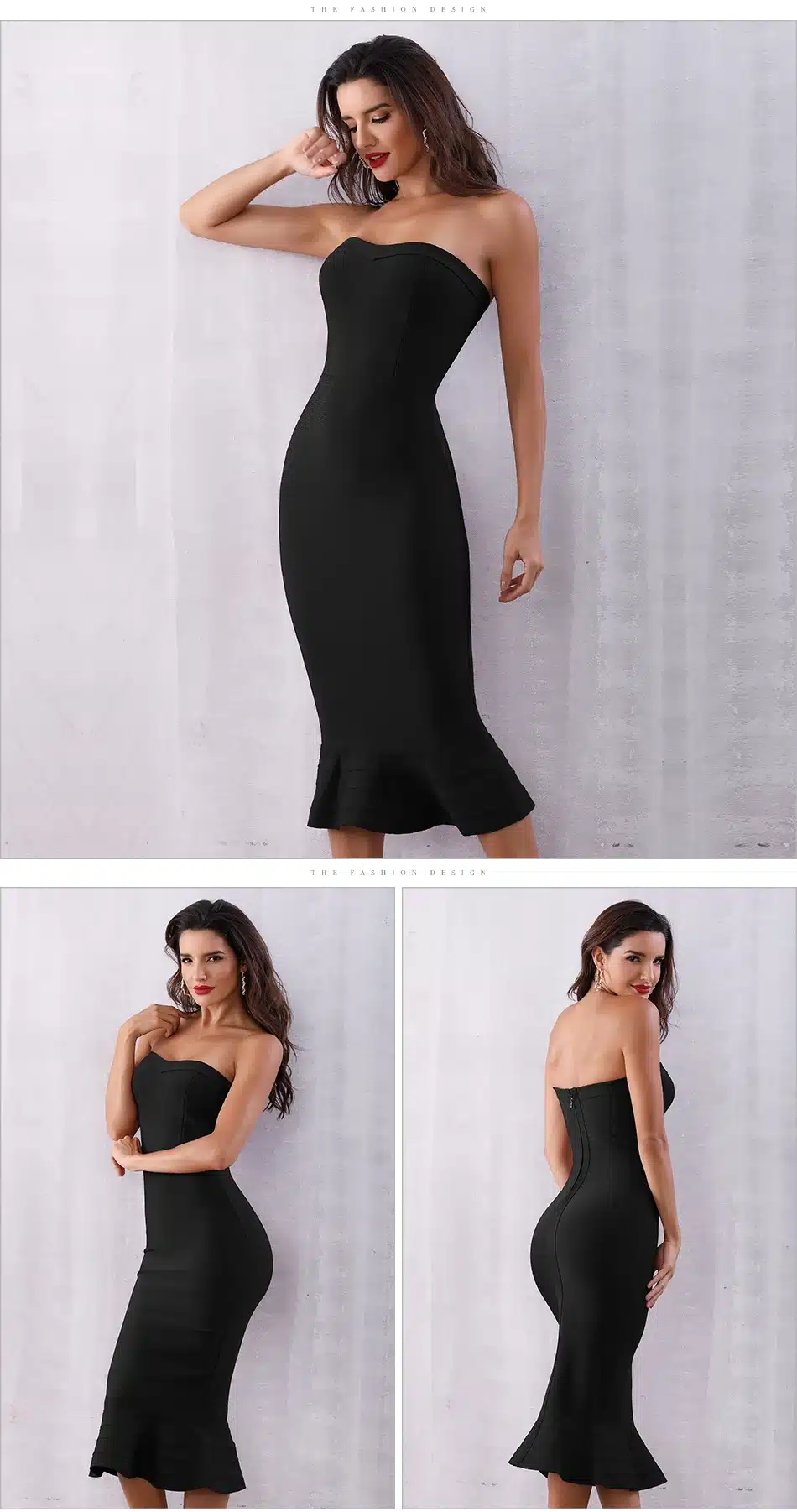 Adyce Summer Women Bandage Dress Vestidos Verano 2019 Sexy Sleeveless Strapless Club Dress Elegant Celebrity Party Runway Dress 16