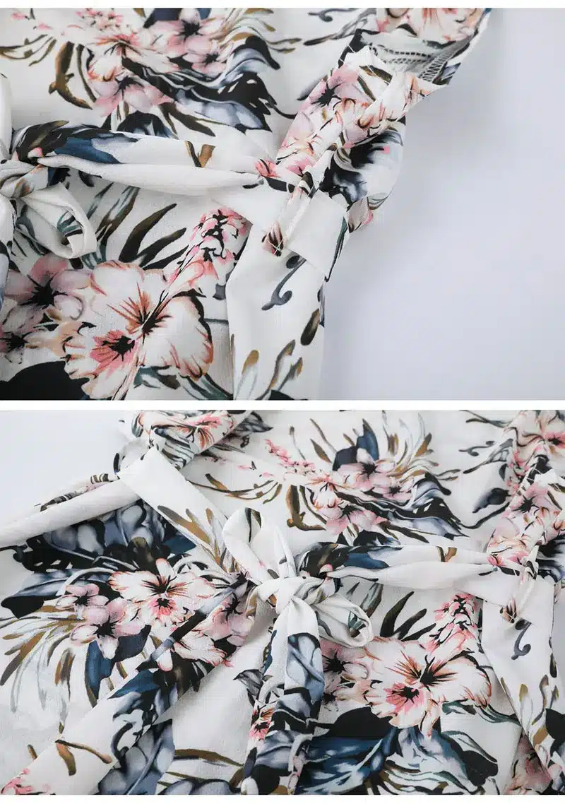 DeRuiLaDy 2019 Boho Floral Print Straps Long Dress Women Sexy Backless Summer Beach Maxi Dresses Womens Casual Vestidos Femme 13