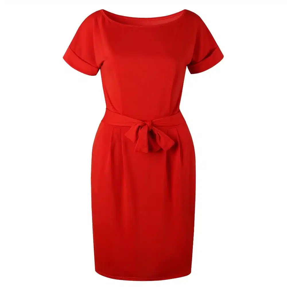 2019 New Summer Fashion Women Casual Short Sleeve O-Neck Straight Black Gray Blue Dress Loose Plus Size Pocket Cotton Midi Dress 34