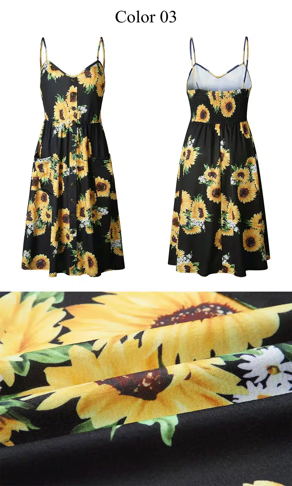 2019 Summer Women Button Decorated Print Dress Off-shoulder Party Beach Sundress Boho Spaghetti Long Dresses Plus Size FICUSRONG 27