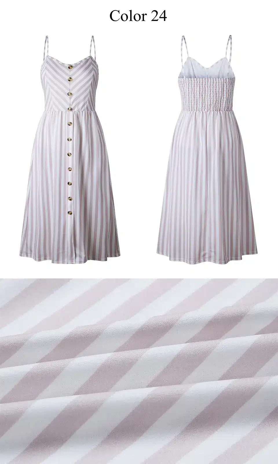 2019 Summer Women Button Decorated Print Dress Off-shoulder Party Beach Sundress Boho Spaghetti Long Dresses Plus Size FICUSRONG 48