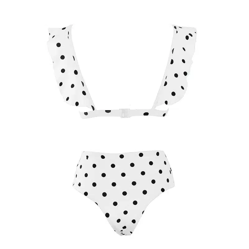 NIDALEE Sexy High Waist Bikini Women Swimwear Push Up Swimsuit Bathing Suit Bikini Set Dot Lace Biquinis Beach Wear Female 21