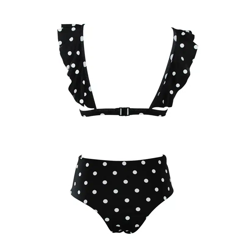 NIDALEE Sexy High Waist Bikini Women Swimwear Push Up Swimsuit Bathing Suit Bikini Set Dot Lace Biquinis Beach Wear Female 24
