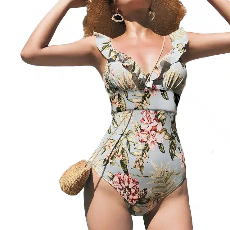 2019 Sexy Black Halter Cut Out Bandage Trikini Swim Bathing Suit Monokini Push Up Brazilian Swimwear Women One Piece Swimsuit 41