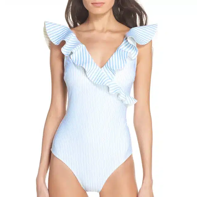 2019 Sexy Black Halter Cut Out Bandage Trikini Swim Bathing Suit Monokini Push Up Brazilian Swimwear Women One Piece Swimsuit 46