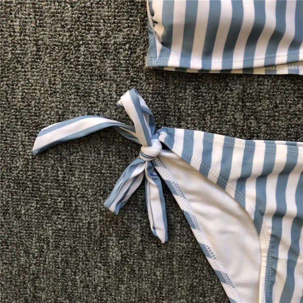P&j 2018 Sexy One Shoulder Bikini two pieces swimsuit female Swimwear Women Bikini Set Bathing Suit swim biquini 22