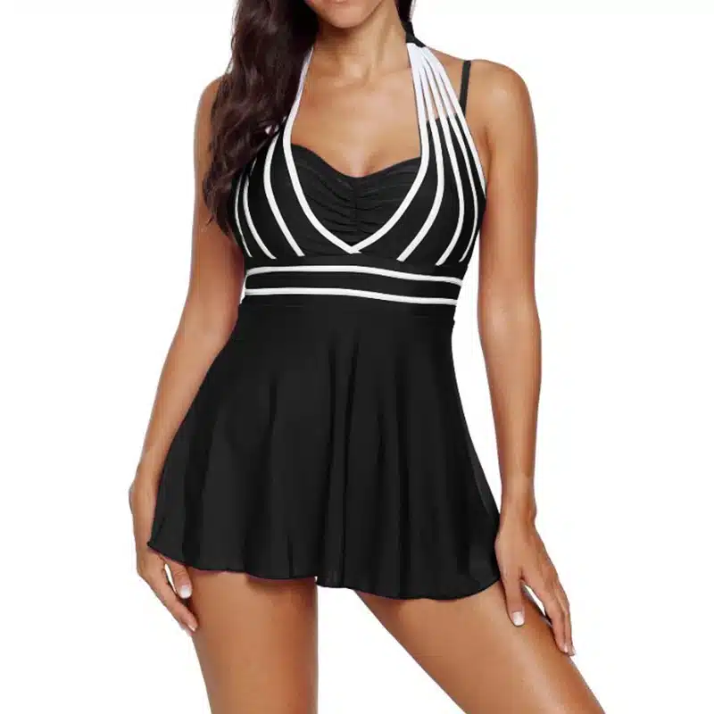 Sexy Plus size 5XL One Piece Swimwear Women push up Swimsuit solid Bodysuit Monokini Bathing Suit Beachwear swim 16
