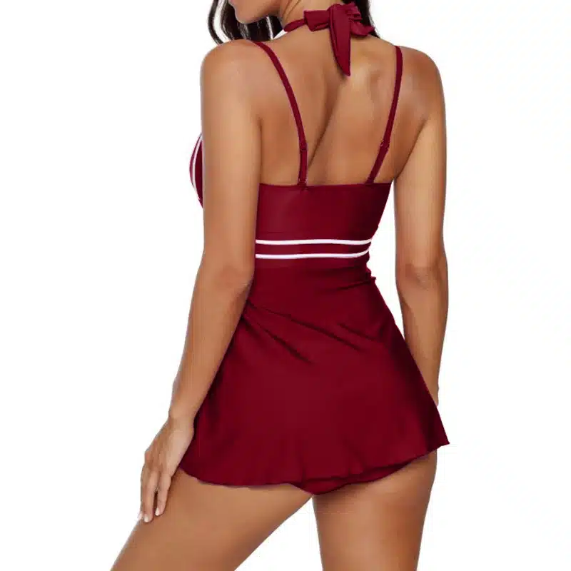 Sexy Plus size 5XL One Piece Swimwear Women push up Swimsuit solid Bodysuit Monokini Bathing Suit Beachwear swim 19