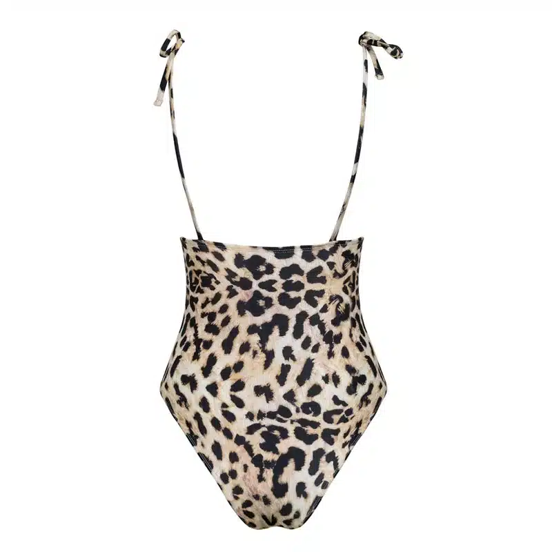 Brazilian bikinis 2019 mujer bathing suit Leopard one piece swimsuit female Push up swimwear Sexy bodysuit bathers monokini XL 33