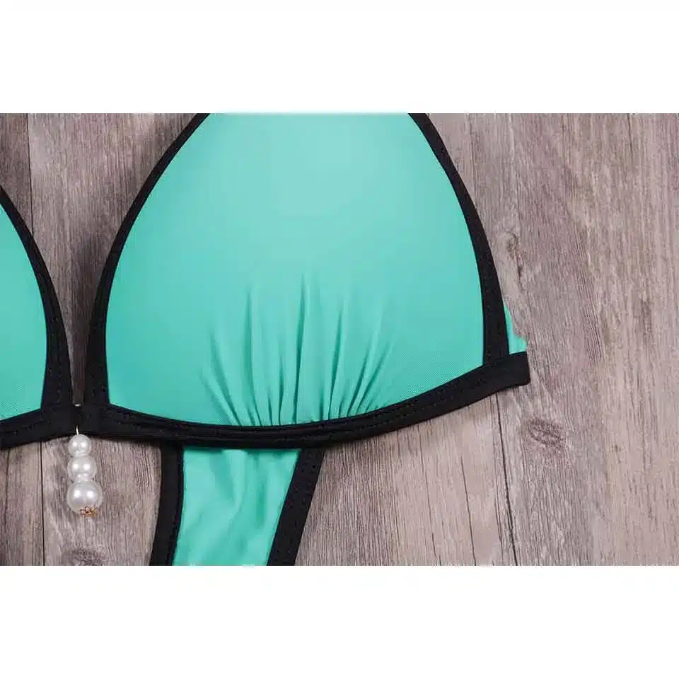 NAKIAEOI Sexy Thong One Piece Swimsuit 2019 Plus Size Swimwear Women Bathing Suit Swim Wear Monokini Beachwear Swimming S~XXL 51
