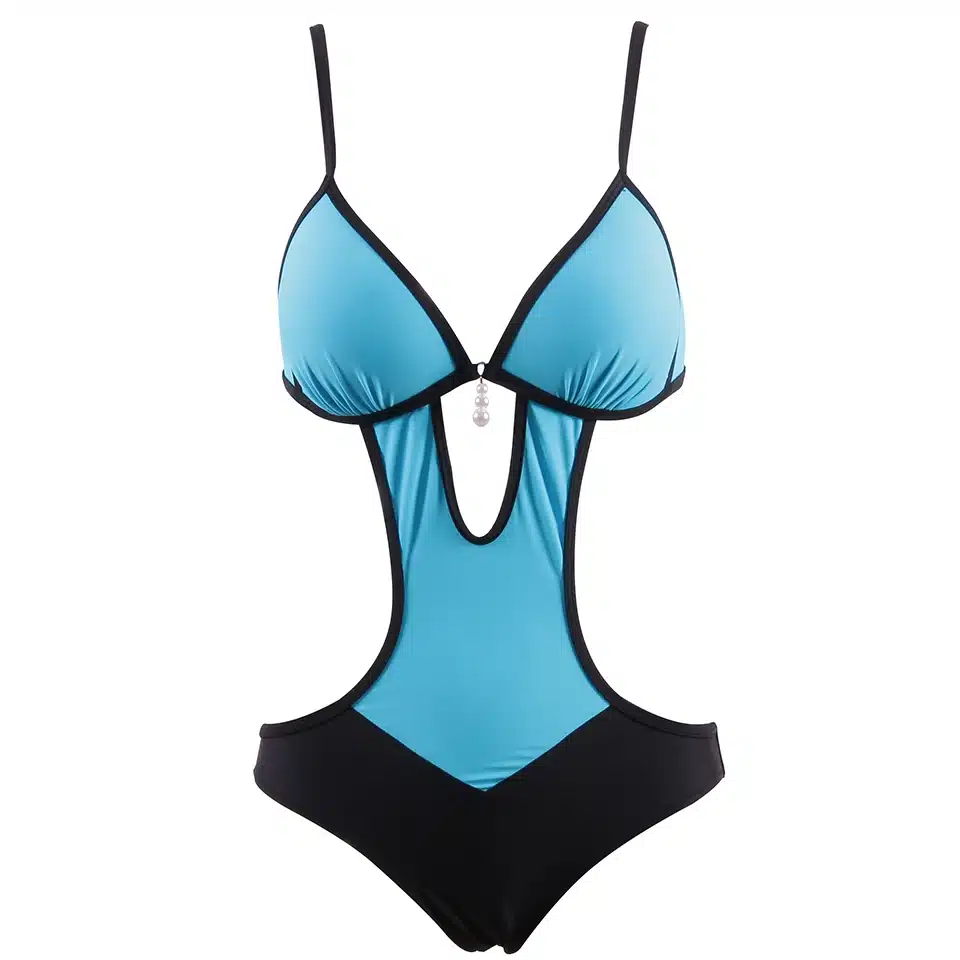 NAKIAEOI Sexy Thong One Piece Swimsuit 2019 Plus Size Swimwear Women Bathing Suit Swim Wear Monokini Beachwear Swimming S~XXL 53