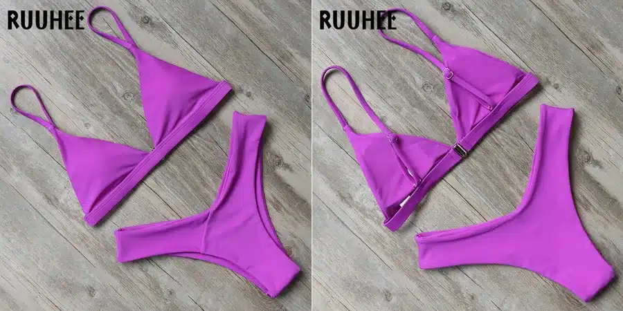 RUUHEE Brazilian Bikini Swimwear Women Swimsuit 2019 Micro Bikini Set Push Up Bathing Suit Beach Wear Maillot De Bain Femme 16