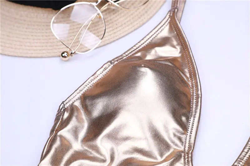 NIDALEE Deep V Women Swimwear One Piece Swimsuit Monokini Backlace Push Up Bikini Beachwear Bathing Suit Female Bronzing B 31