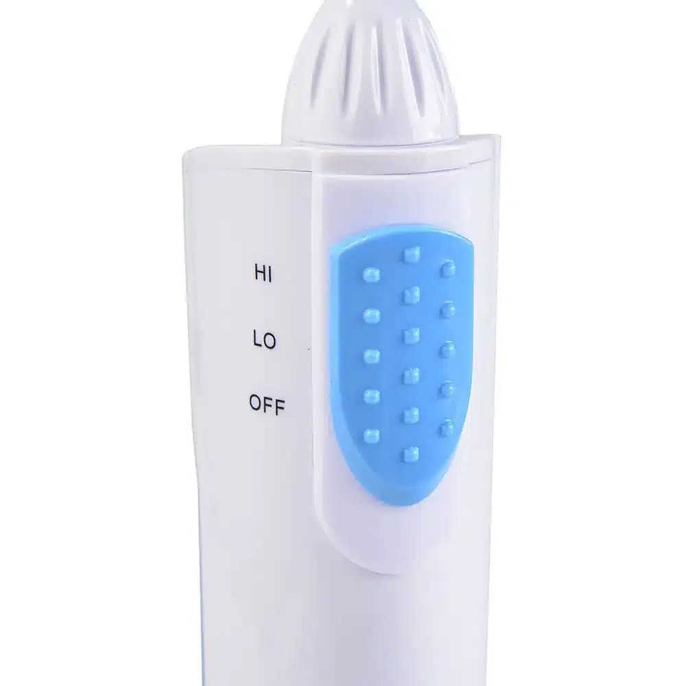 AZDENT Hot 2 Modes Portable Oral Irrigator Water Dental Flosser Travel Jet Pick Teeth Cleaning Battery Operated with 2 Jet Tips 22