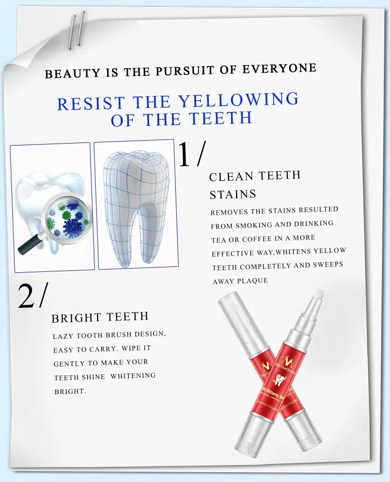 MeiYanQiong Oral CleansingTeeth Whitening Essence Effectively Removes Tartars Teeth Cleaning Oral Hygiene Dental Tools Oral Care 9