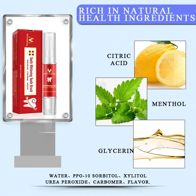 MeiYanQiong Oral CleansingTeeth Whitening Essence Effectively Removes Tartars Teeth Cleaning Oral Hygiene Dental Tools Oral Care 10