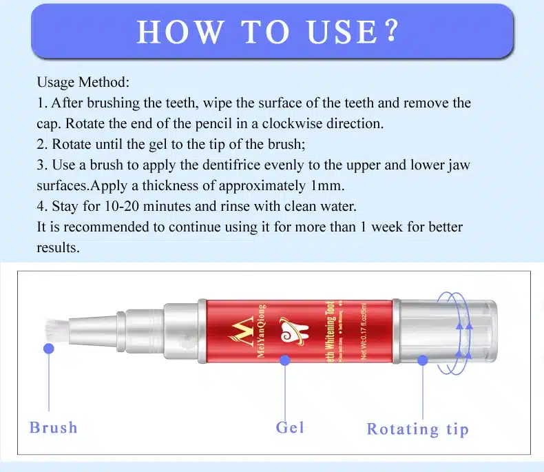 MeiYanQiong Oral CleansingTeeth Whitening Essence Effectively Removes Tartars Teeth Cleaning Oral Hygiene Dental Tools Oral Care 12