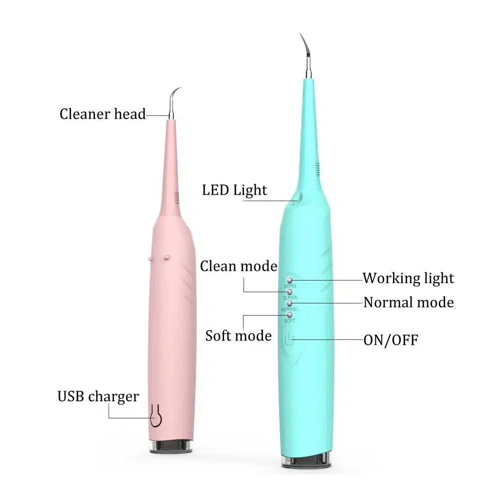 New Oral teeth whitening clean Home Use Teeth Stains Scaling Tool Tooth Stain Remover Tartar Dental Scaler Cleansing Machine 20