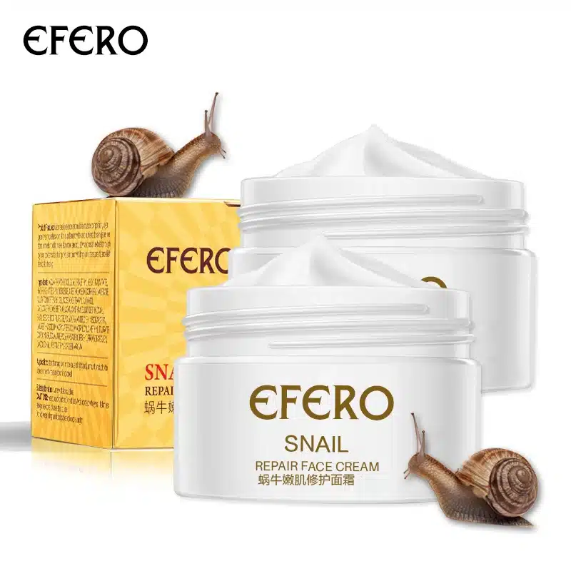 efero Snail Cream Moisturizing Face Cream for Snail Repair Anti Aging Essence Face Whitening Cream Wrinkles Firming Skin Care 20