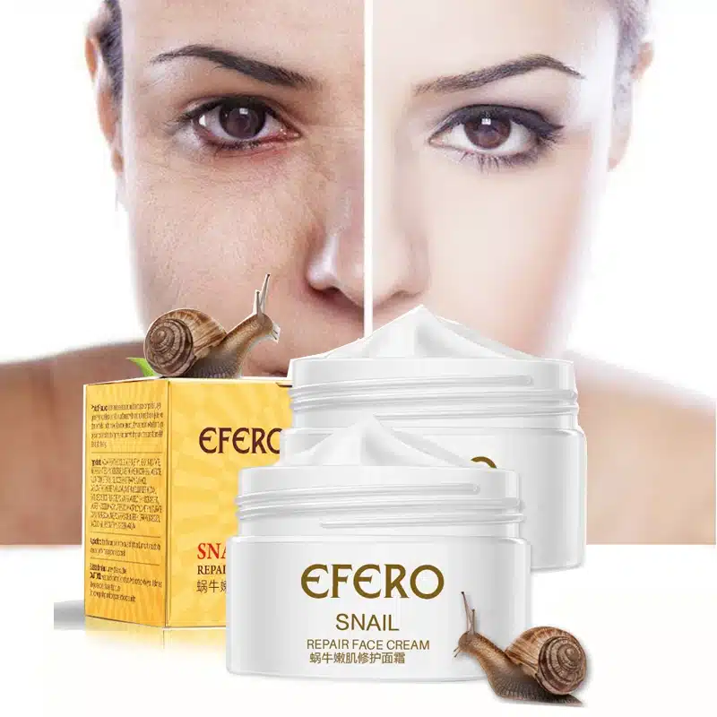 efero Snail Cream Whitening Serum for Face Cream Anti Wrinkle Spot Acne Treatment Snail Repair Face Cream Moisturizing Firming 9