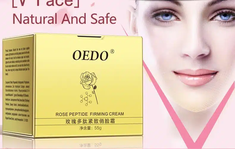 Rose Peptide Firming Face Slimming Cream Anti Cellulite Cream Weight Loss Products Skin Care Anti-aging Anti wrinkle Moisture 9