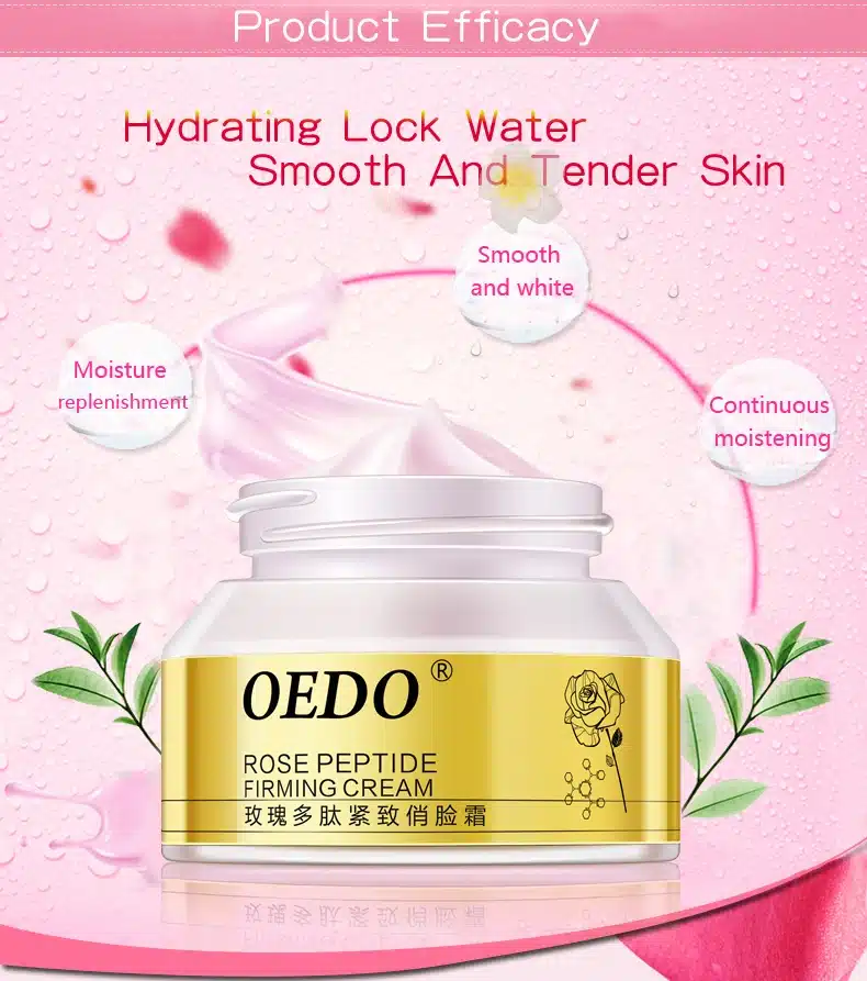 Rose Peptide Firming Face Slimming Cream Anti Cellulite Cream Weight Loss Products Skin Care Anti-aging Anti wrinkle Moisture 12