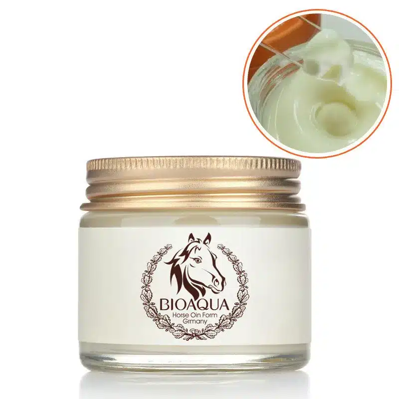 BIOAQUA Anti-Aging Day Cream Horse Oil Ointment Whitening Moisturizing Anti Wrinkle Cream Skin Care 11