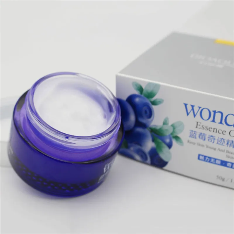 BIOAQUA Blueberry Essence Whitening Moisturizing Day Cream Deep Hydrating Anti Wrinkle Anti-Aging Face Cream 14