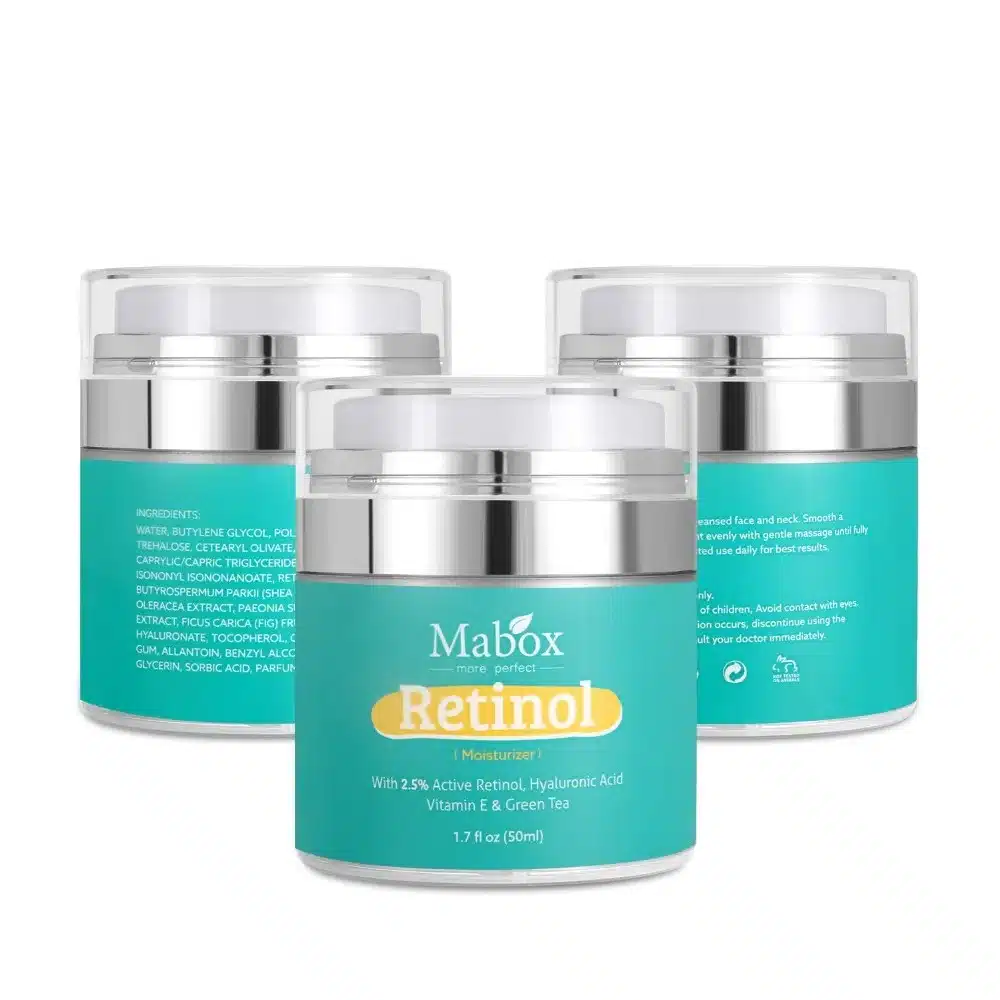 MELAO Retinol 2.5% Moisturizer Cream Anti Aging and Reduces Wrinkles and Fine Lines Day and Night Retinol Cream Drop shipping 14