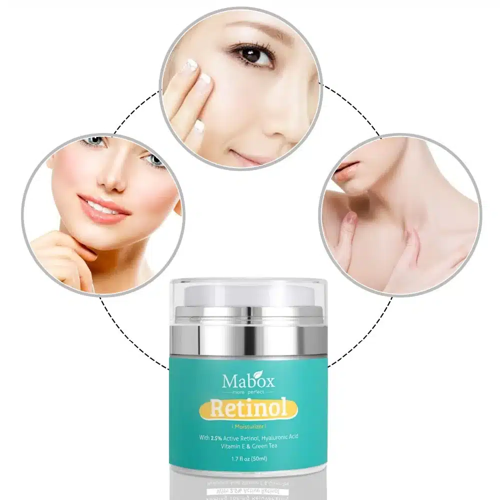MELAO Retinol 2.5% Moisturizer Cream Anti Aging and Reduces Wrinkles and Fine Lines Day and Night Retinol Cream Drop shipping 15