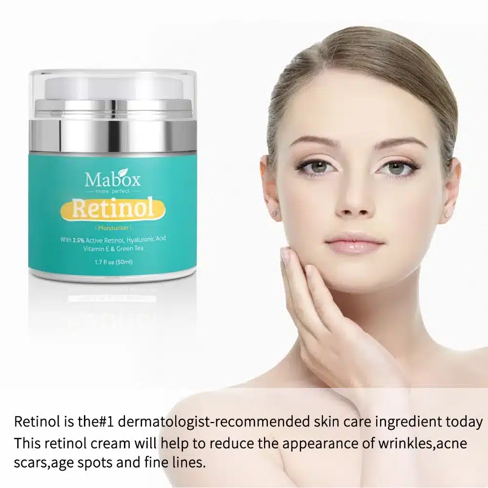 MELAO Retinol 2.5% Moisturizer Cream Anti Aging and Reduces Wrinkles and Fine Lines Day and Night Retinol Cream Drop shipping 16