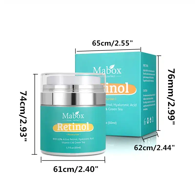 MELAO Retinol 2.5% Moisturizer Cream Anti Aging and Reduces Wrinkles and Fine Lines Day and Night Retinol Cream Drop shipping 17