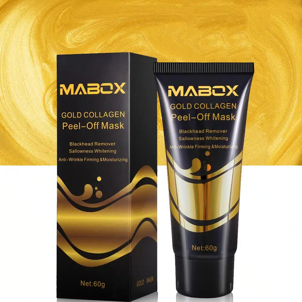 24K Gold Face Mask for Anti Aging Anti Wrinkle Facial Treatment Pore Minimizer, Acne Scar Treatment & Blackhead Remover 15