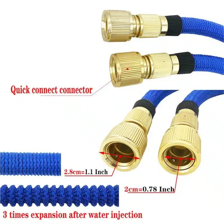 Best selling Garden Hose flexible Hose Garden Watering Pipe Double Latex High Pressure Car Wash Hose Gardens Supplies irrigation 6