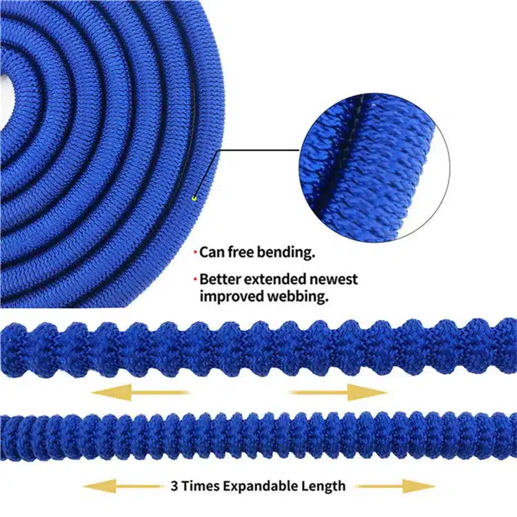 Best selling Garden Hose flexible Hose Garden Watering Pipe Double Latex High Pressure Car Wash Hose Gardens Supplies irrigation 7