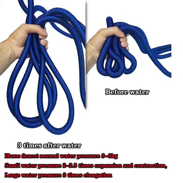 Best selling Garden Hose flexible Hose Garden Watering Pipe Double Latex High Pressure Car Wash Hose Gardens Supplies irrigation 8