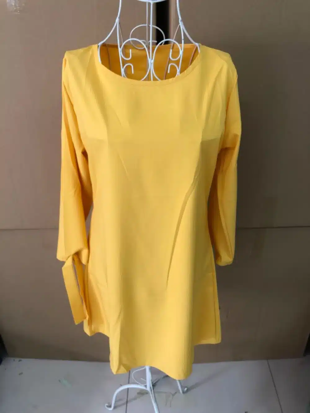 New 2019 Spring Summer Fashion Solid Color Dress Casual O-Neck Loose Dress Bow Fashion Beach Female Large Size Dress DR866 2