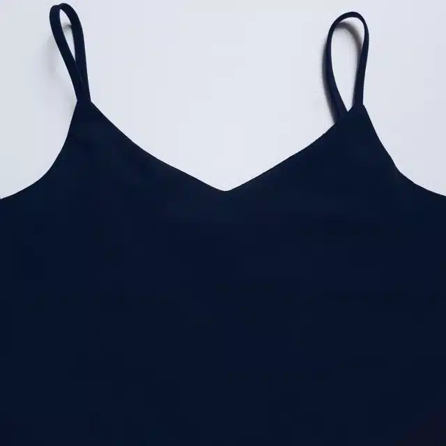 Oxdra Sexy Strap Backless V Neck Dress Loose Dresses 2019 Summer New Hot Sleeveless Basic Solid Womens Clothing 6