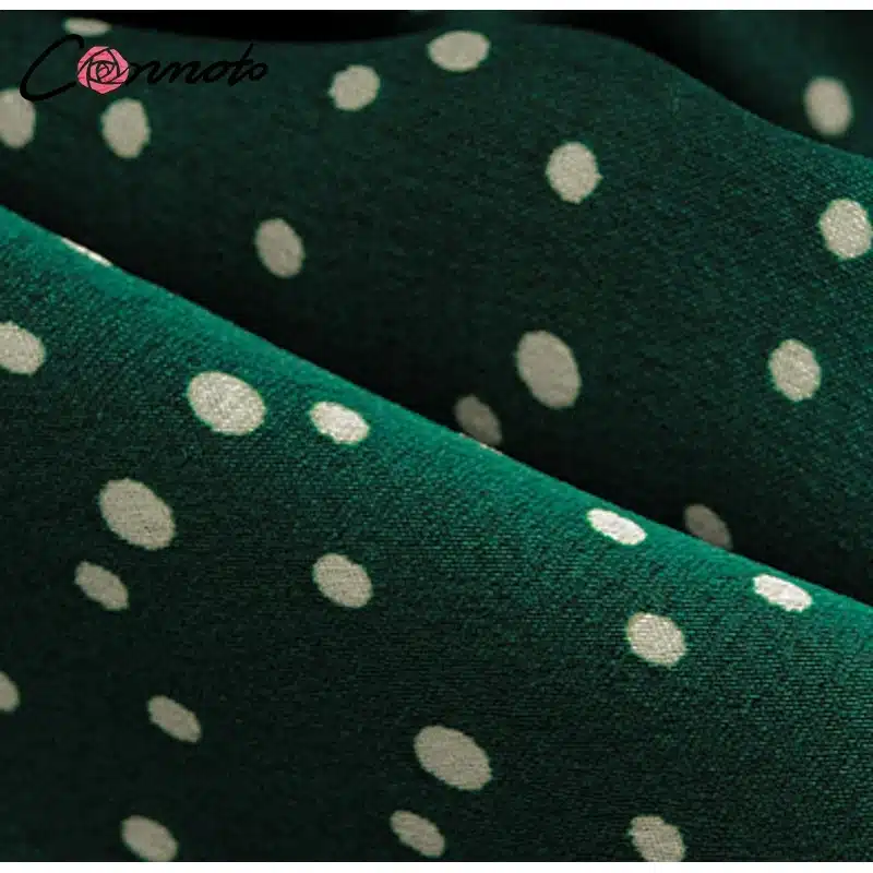 Conmoto 2019 Summer Fashion Strap Backless Stain Short Dress Women Casual High Street Polka Dot Dress Beach Holiday Vestidos 27