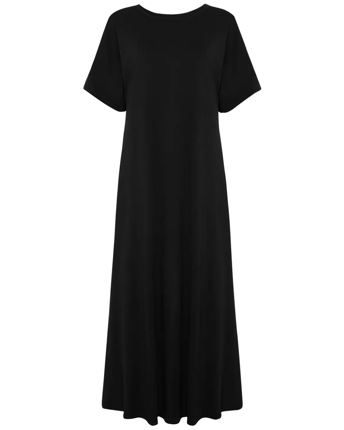 Women Half Sleeve Solid Round Neck Long Maxi Dress ZANZEA 2019 Casual Loose Long Elegant Robe Bodycon Dresses Vestidos Plus Size 12