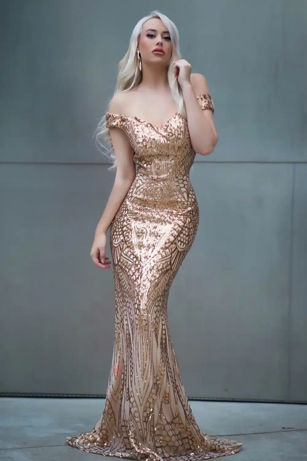 Missord 2019 Sexy bra party dress sequin maxi dress FT4912 13
