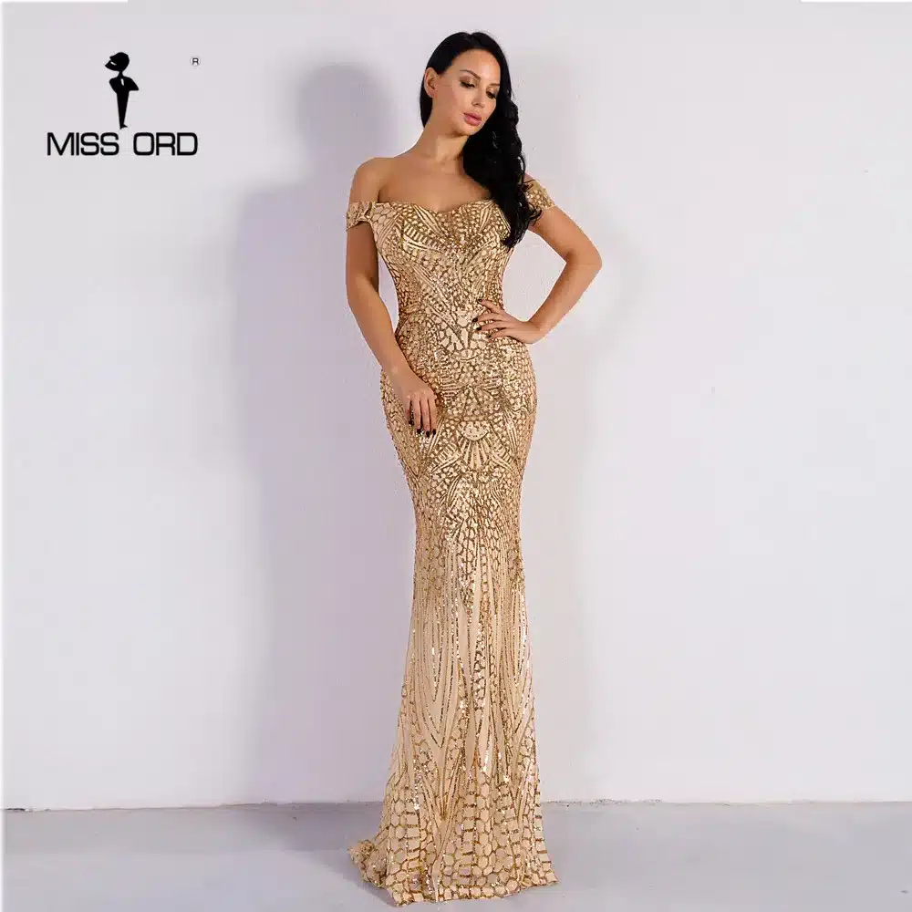 Missord 2019 Sexy bra party dress sequin maxi dress FT4912 19