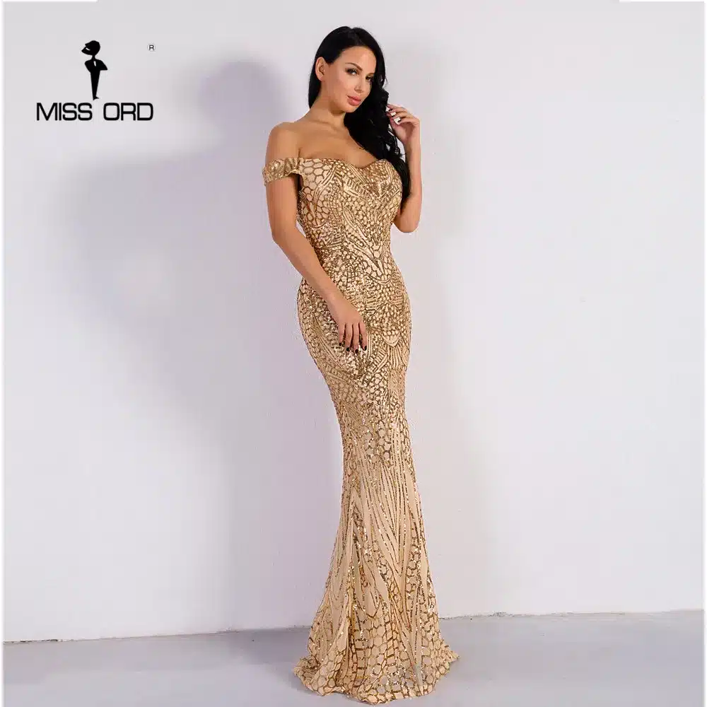 Missord 2019 Sexy bra party dress sequin maxi dress FT4912 20